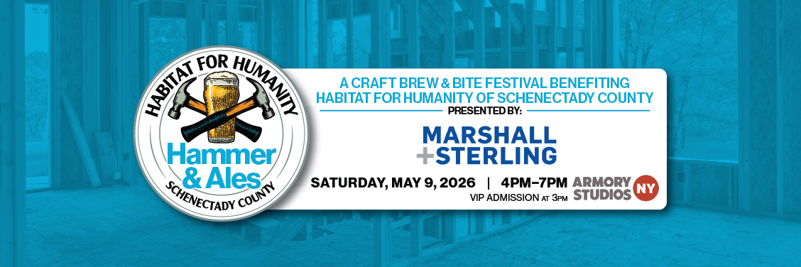 Hammer & Ales - Craft Beverage & Food Festival - May 9, 2026 at Armory Studios NY, Schenectady - Hammer & Ales - Craft Beverage & Food Festival - May 9, 2026 at Armory Studios NY, Schenectady