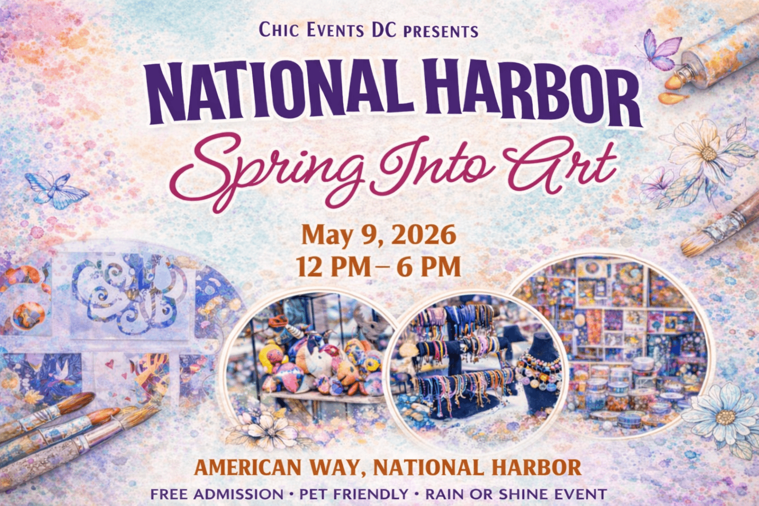 Spring Into Art @ National Harbor ~ Mother’s Day Celebration