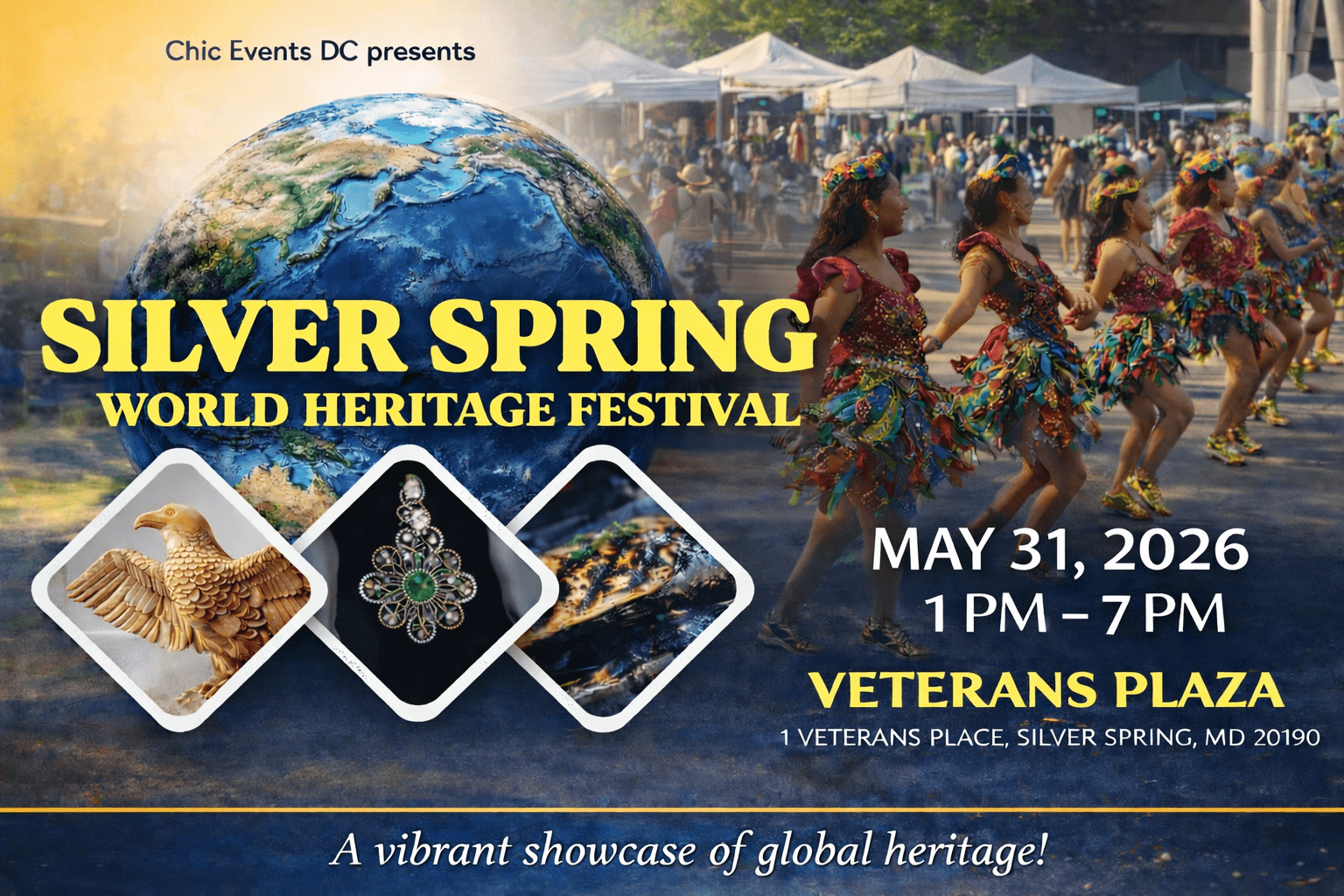 World Heritage Festival @ Veterans Plaza, Silver Spring, MD