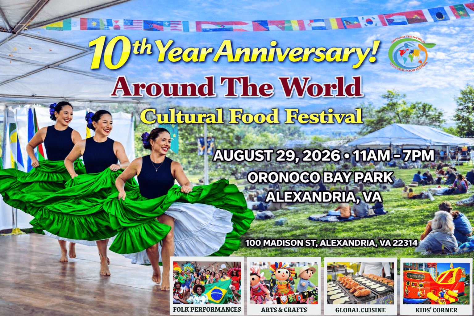 2026 Around The World Cultural Food Festival