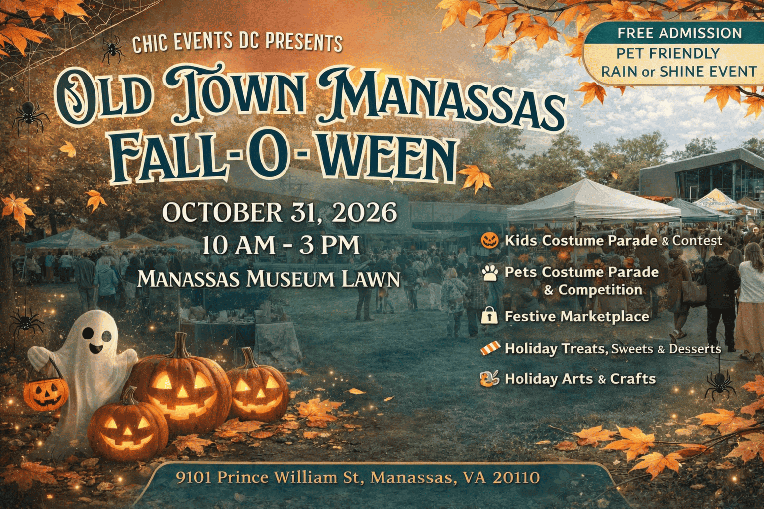 Old Town Manassas Fall-O-Ween @ Manassas Museum