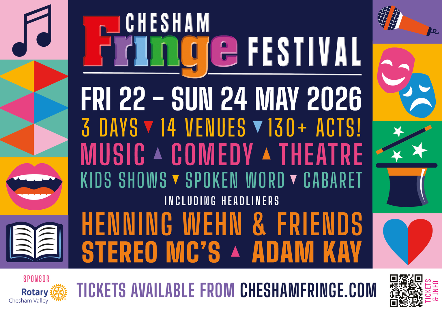Chesham Fringe Festival - 22 to 24 May 2026