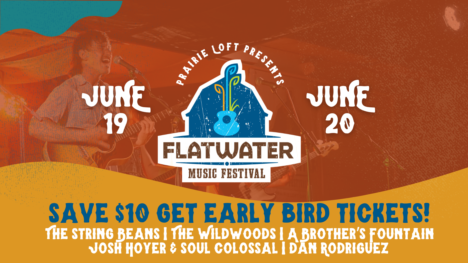Prairie Loft Presents: Flatwater Music Festival