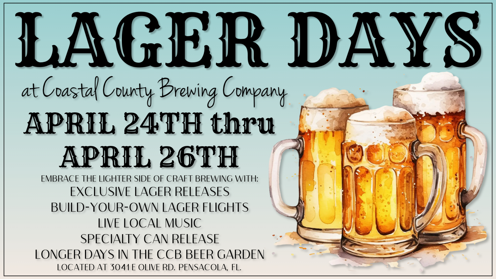 Coastal County Lager Days