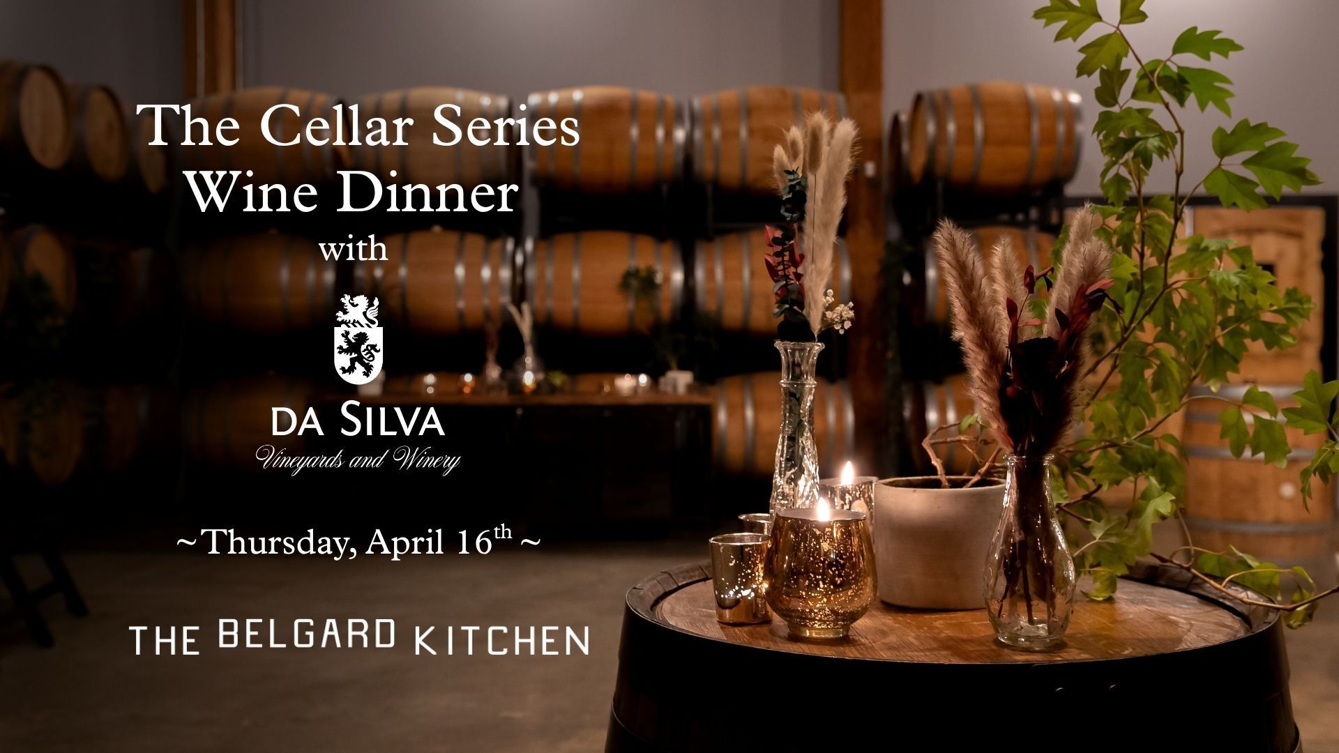 Wine Dinner with DaSilva Wines | Cellar Series 2026
