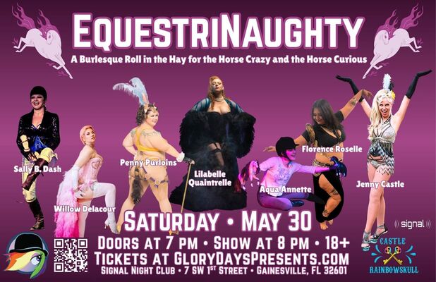 Event image for EquestriNaughty - A Burlesque Roll in the Hay for the Horse Crazy and the Horse Curious