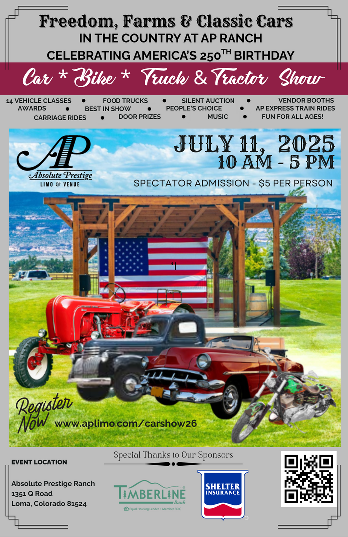 Freedom, Farms & Classic Cars in the Country