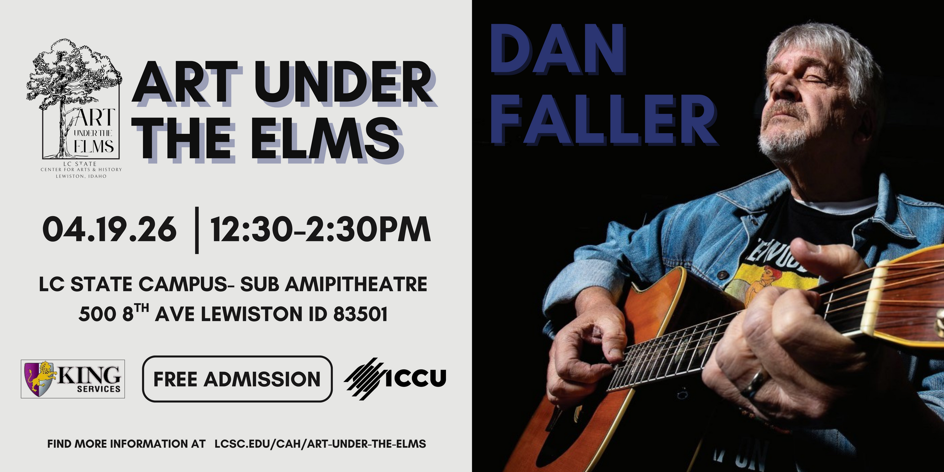Live Music: Daniel Mark Faller at Art Under the Elms