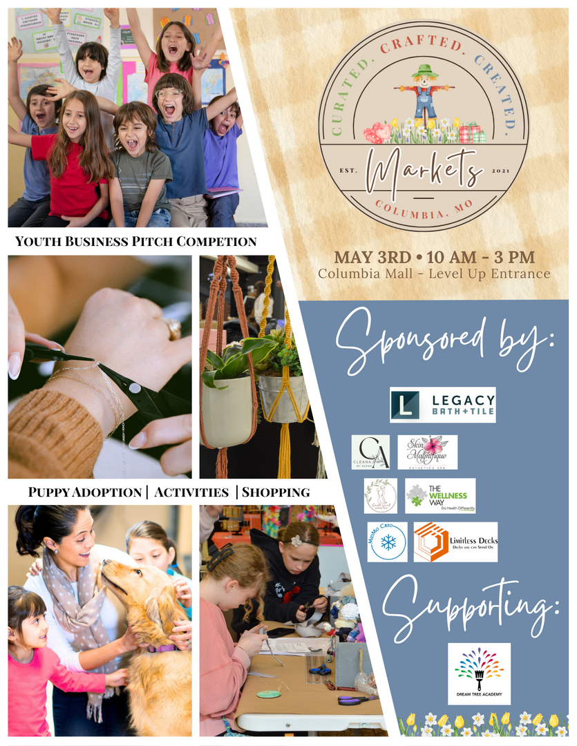 Spring Curated. Crafted. Created. Market