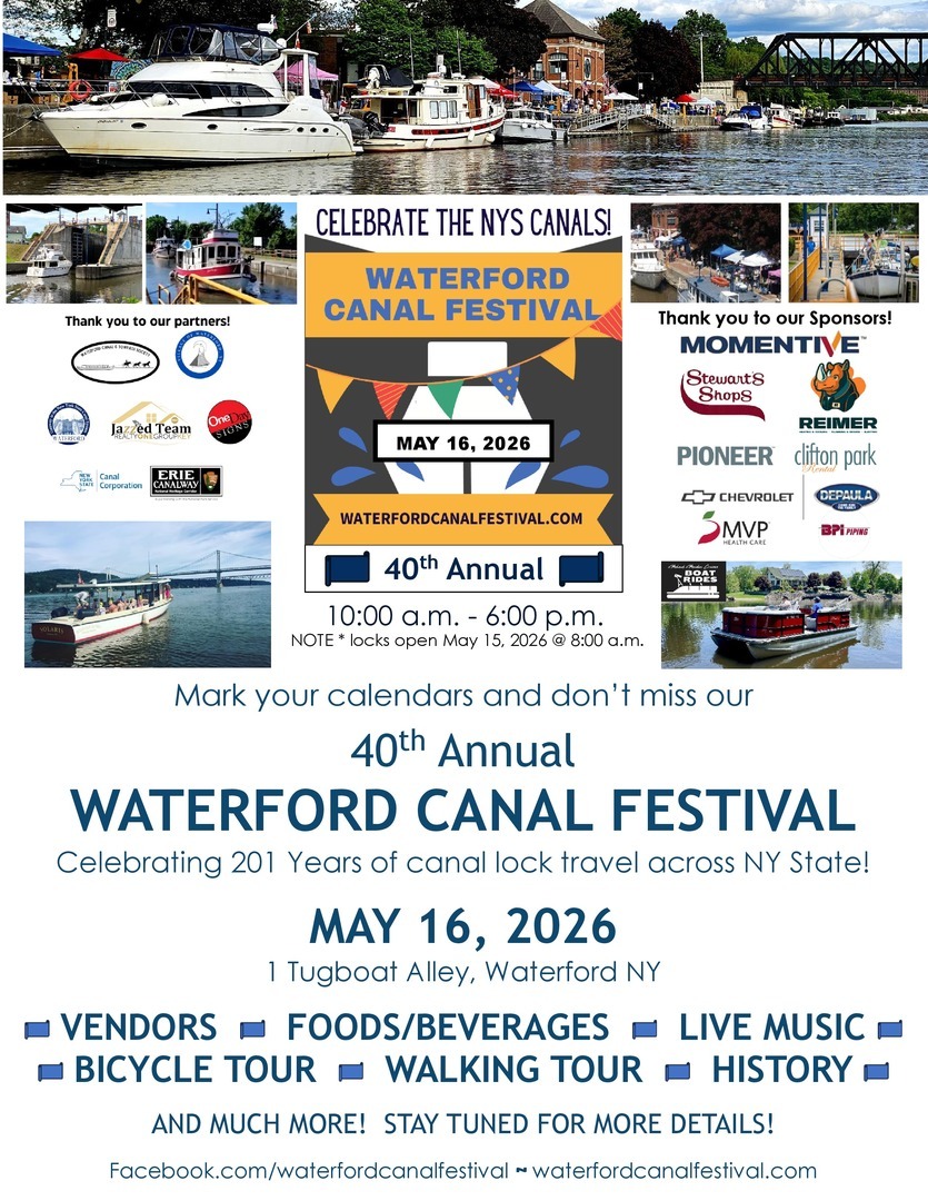 40th ANNUAL WATERFORD CANAL FESTIVAL