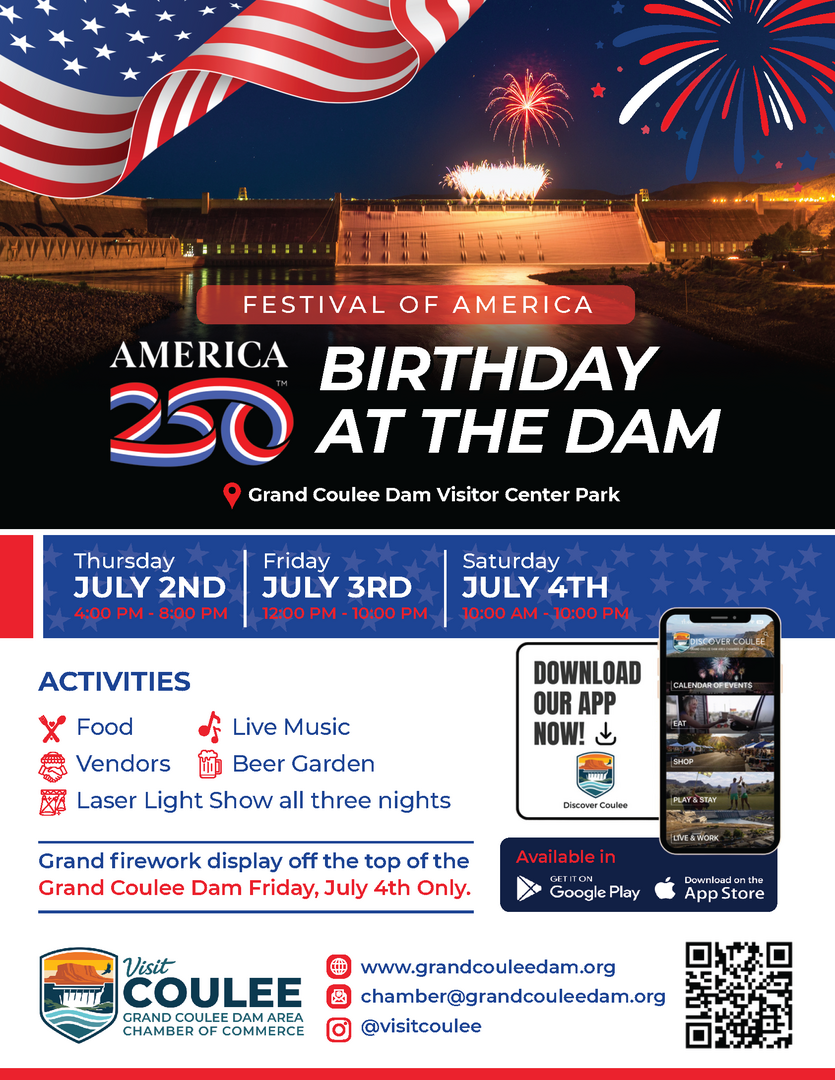 Annual Festival of America - America's 250th Birthday at the Dam