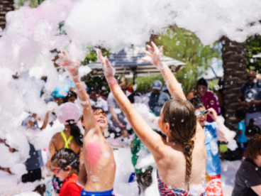Bubble Bash at Desert Ridge Marketplace