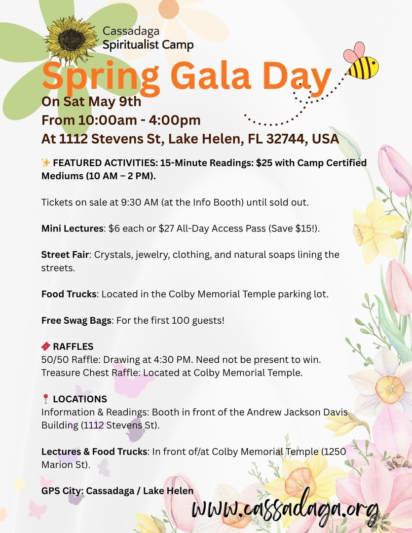 Cassadaga Spring Gala Day