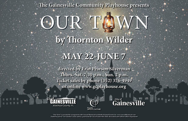 Event image for Our Town by Thornton Wilder at the Gainesville Community Playhouse