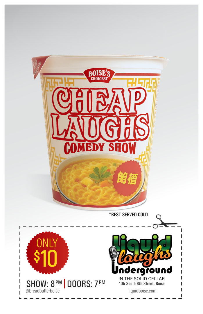 The Cheap Laughs Comedy Show! - The Cheap Laughs Comedy Show!