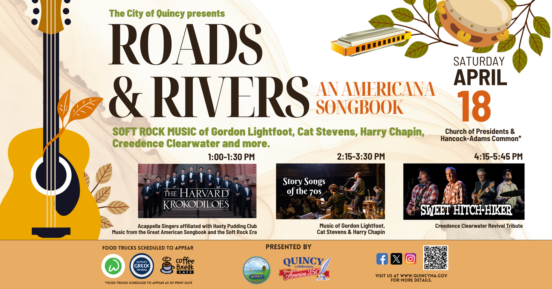 Quincy’s Soft Rock Concert – Roads and Rivers