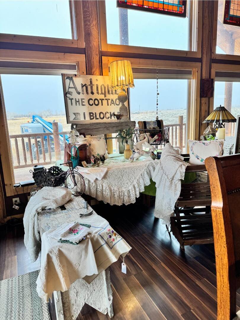 Cody Wy Little Red Truck SPRING Cottage Market - Cody Wy Little Red Truck SPRING Cottage Market