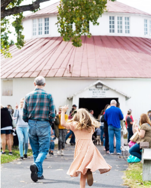 Spring at the Round Barn