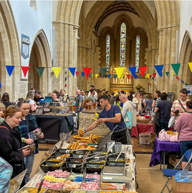 Witney Festival of Food and Drink, St Mary's Church, Church Green, Witney.  Saturday 16 May - Witney Festival of Food and Drink, St Mary's Church, Church Green, Witney.  Saturday 16 May