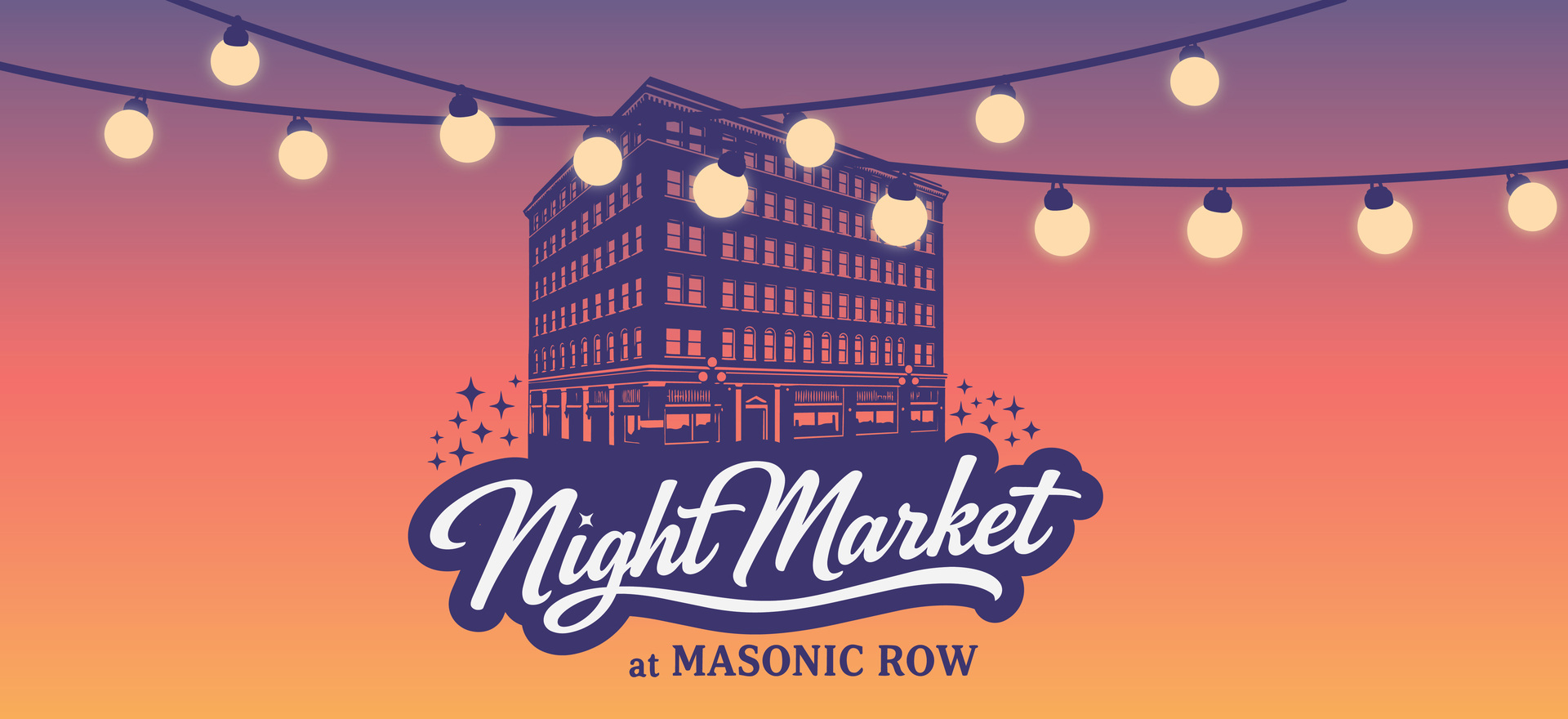 Night Market at Masonic Row - Night Market at Masonic Row