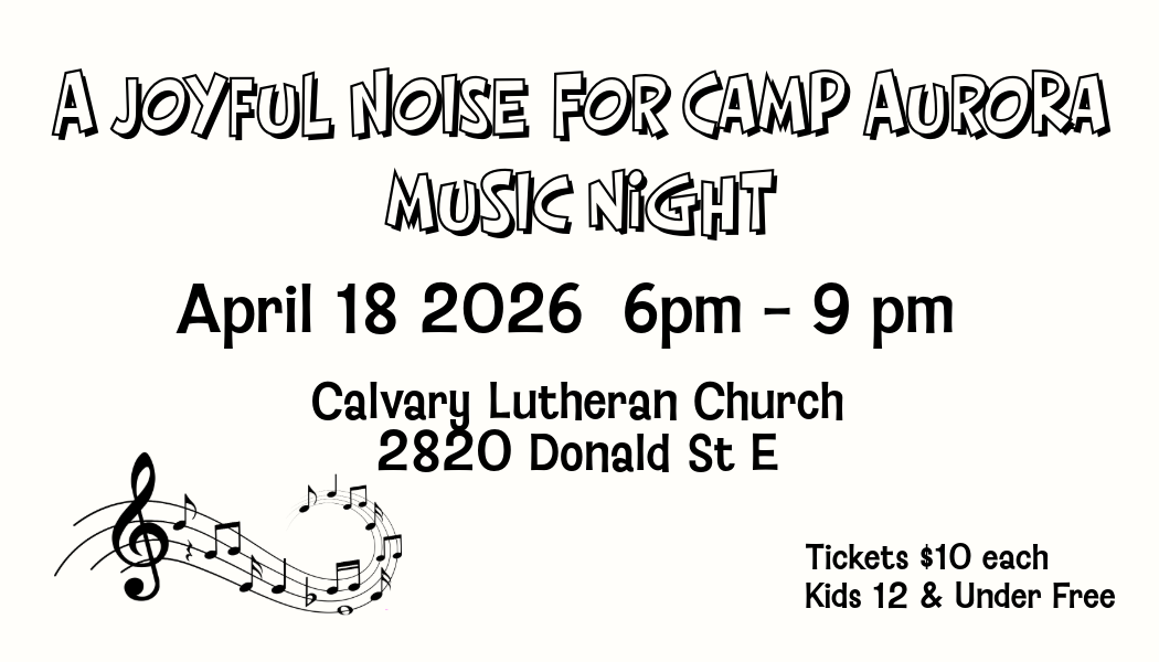 Joyful Noise Music night for Camp Aurora - Joyful Noise Music night for Camp Aurora