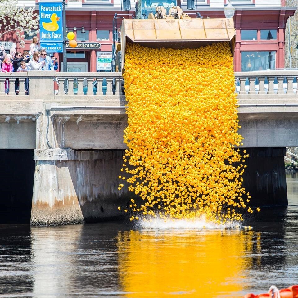 26th Annual Pawcatuck River Duck Race