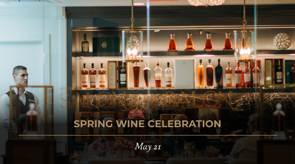 Spring Wine Dinner at Trump National Doral Miami – May 21
