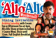 Allo Allo Weekend  01/08/2026 - Allo Allo Weekend  01/08/2026