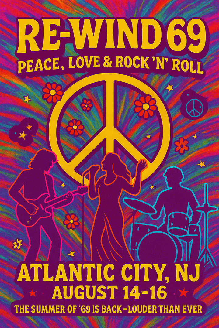 Re-wind 69, Summer of Peace Love and Rock n roll - Re-wind 69, Summer of Peace Love and Rock n roll