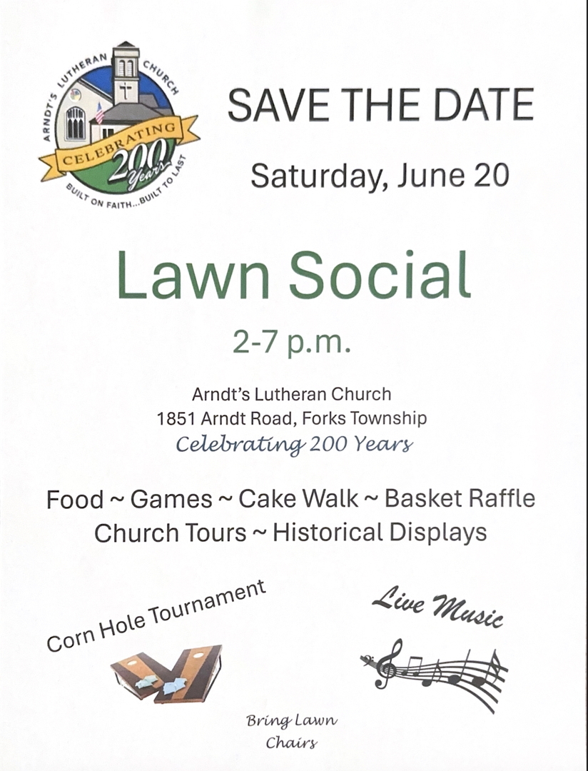 Arndt's Lutheran Church Bicentennial!