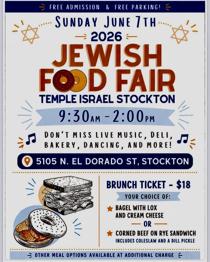 Temple Israel's Jewish Food Fair