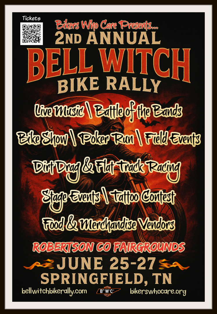 2nd Annual Bell Witch Bike Rally