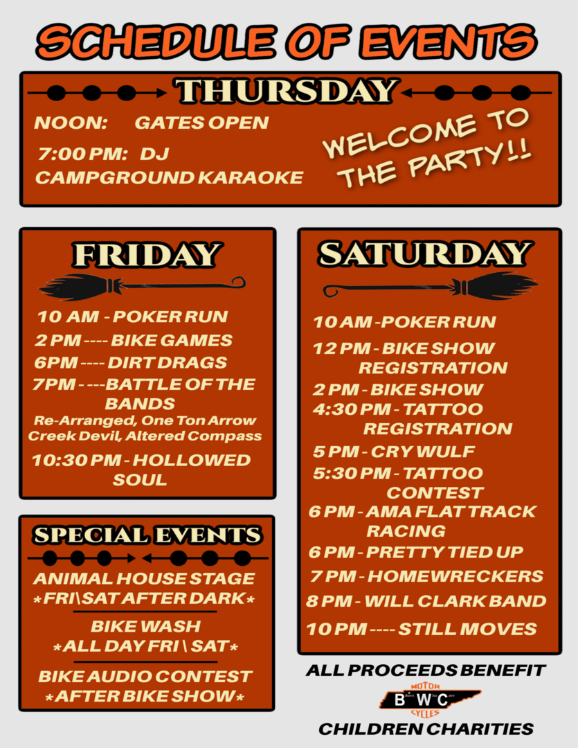 2nd Annual Bell Witch Bike Rally - 2nd Annual Bell Witch Bike Rally