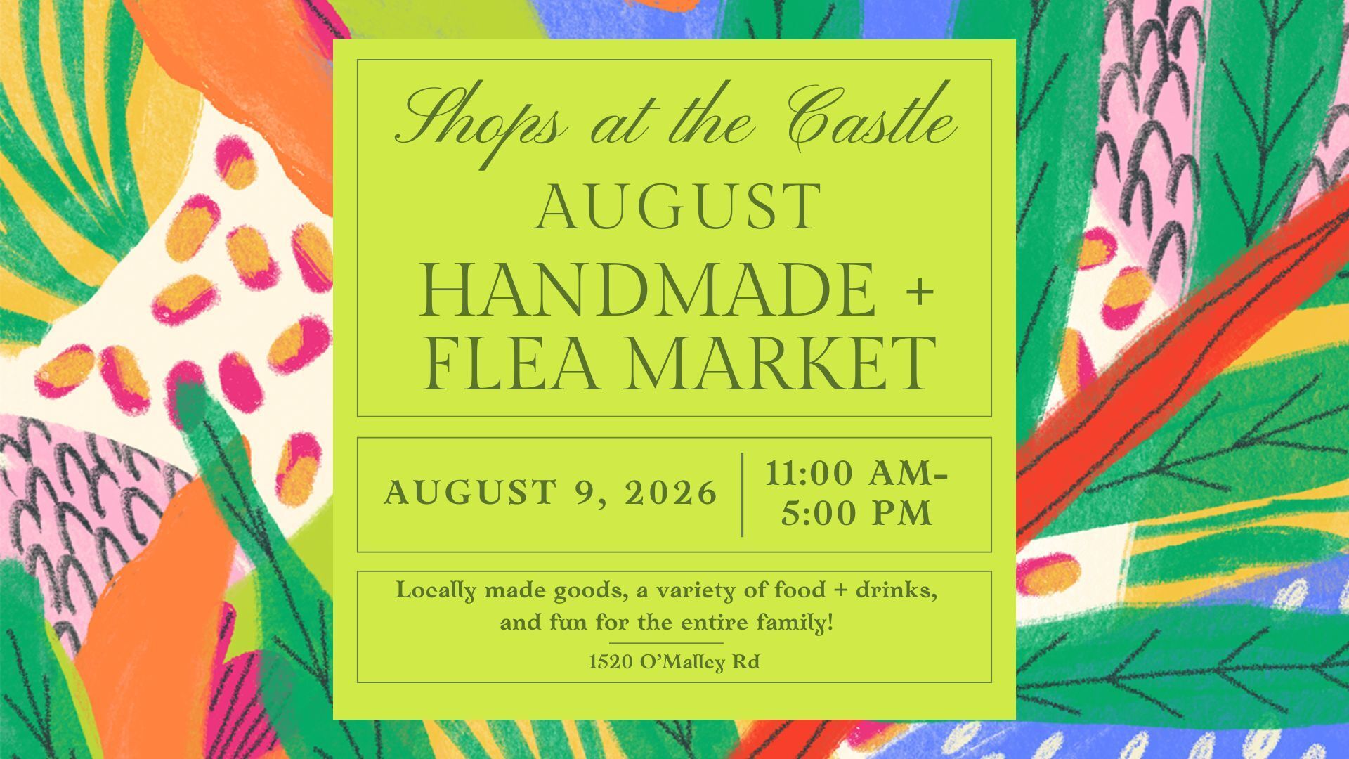 August Handmade and Flea Market