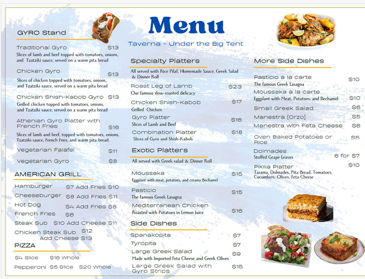 Holy Trinity Greek Festival, EHT NJ, June 4th -7th 2026 - Holy Trinity Greek Festival, EHT NJ, June 4th -7th 2026