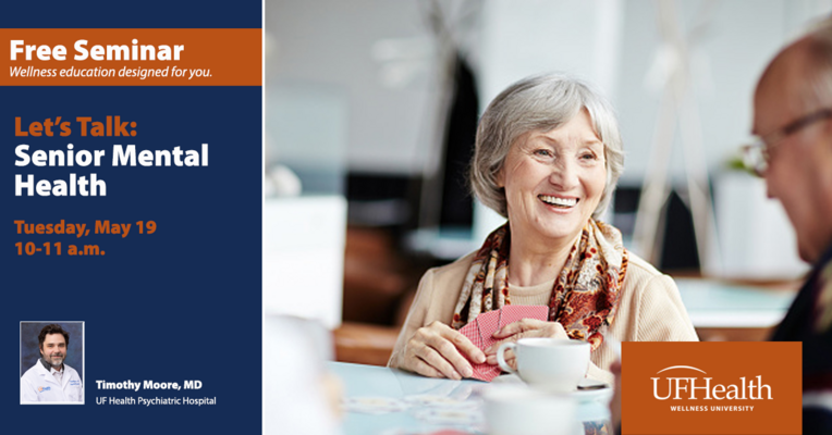Event image for Let's Talk: Senior Mental Health - Wellness University
