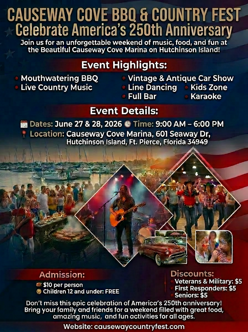 Causeway Cove Country & BBQ Festival Is Back