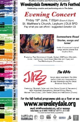 The 684s - Jazz Standards and the Great American Songbook | Wensleydale Community Arts Festival