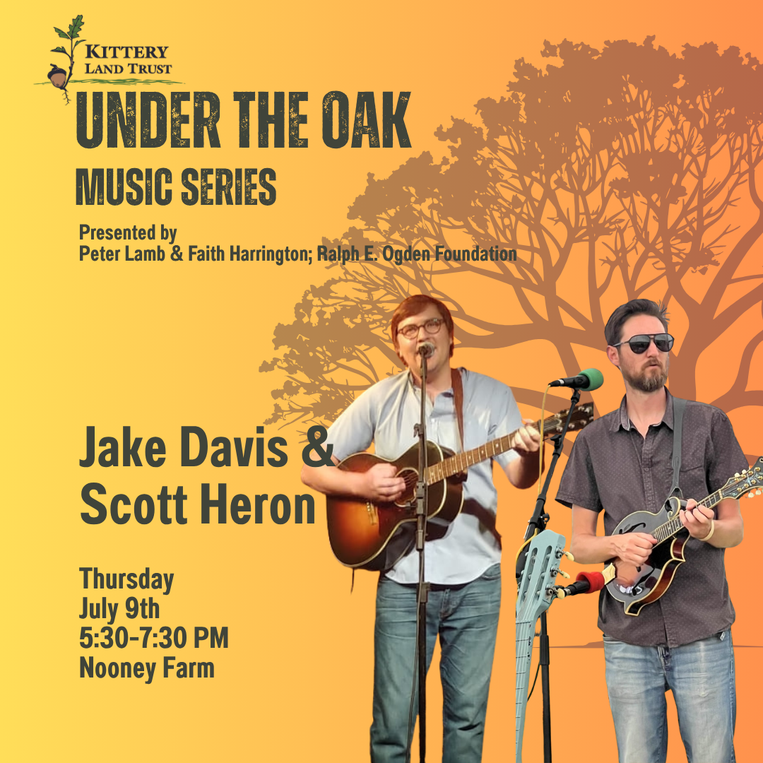 Under The Oak Music Series presents Jake Davis and Scott Heron