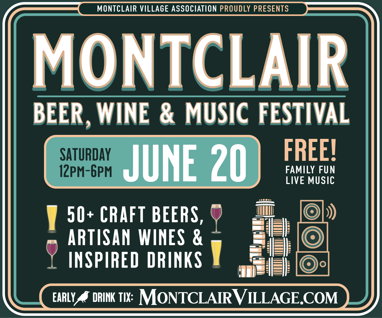 Montclair Beer, Wine & Music Festival