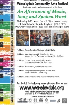 Lili Bako - Songs from the Musicals | Wensleydale Community Arts Festival