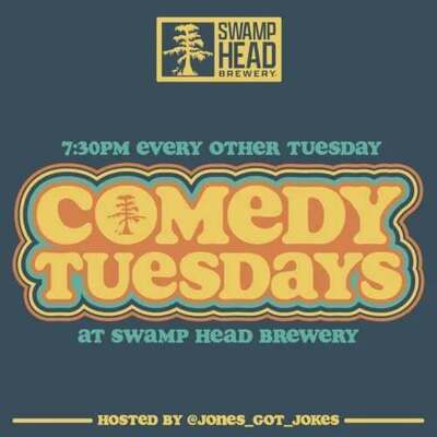 Event image for Comedy Night - Swamp Head Brewery