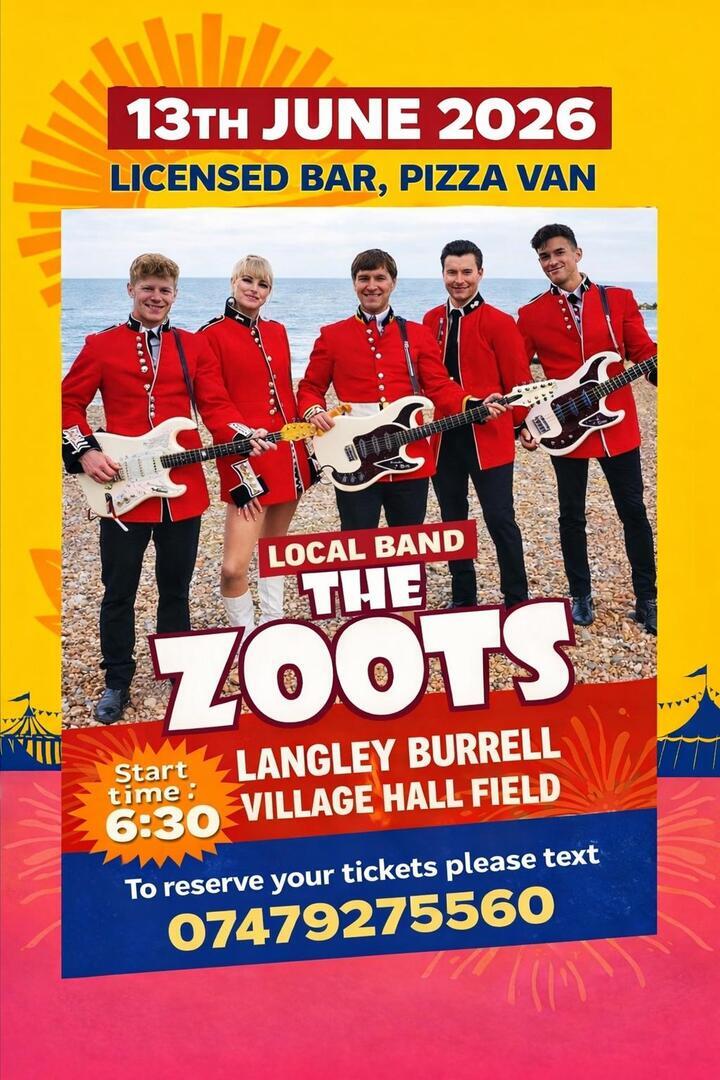 The Zoots Free Music Event at Langley Burrell Village Hall - The Zoots Free Music Event at Langley Burrell Village Hall