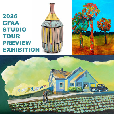 Event image for Gainesville Fine Arts Association presents: The Studio Tour Preview Exhibition