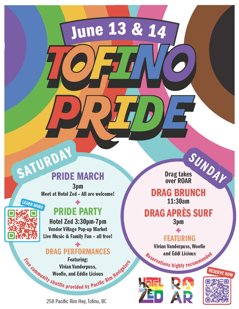 Celebrate Tofino Pride with Hotel Zed