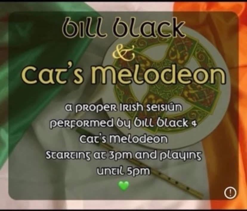 Traditional Irish Seisiun with Bill Black and Cat's Melodeon