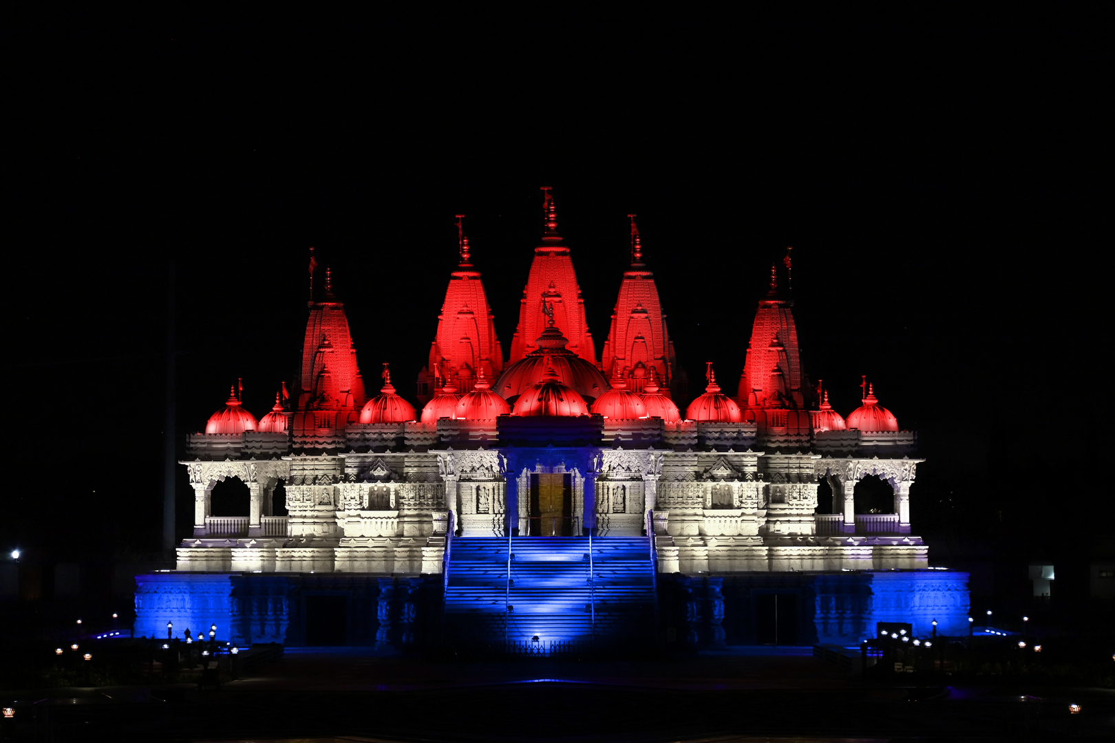 America 250 @ BAPS Hindu Temple