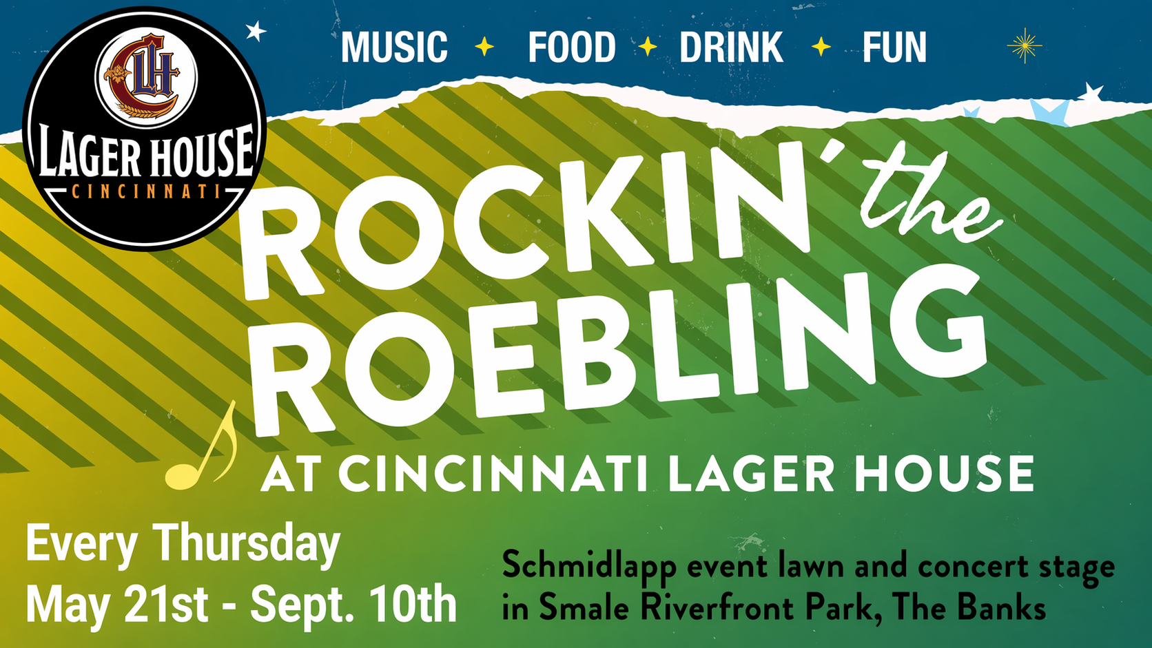 Rockin' the Roebling Summer Festival Series