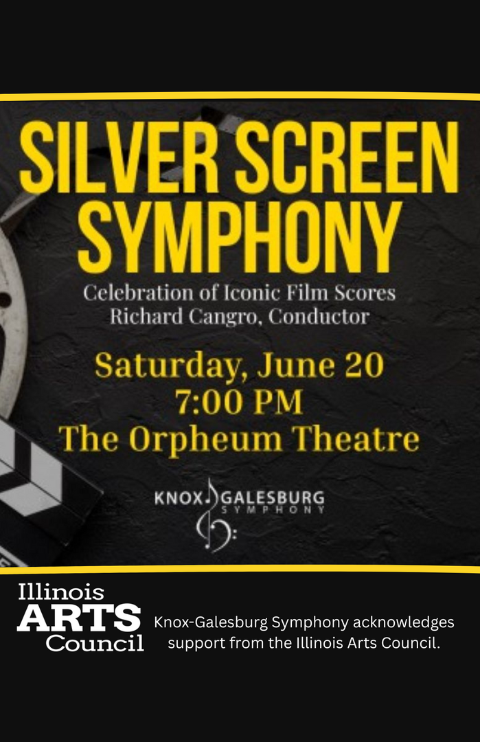Knox-Galesburg Symphony Concert - Silver Screen Symphony