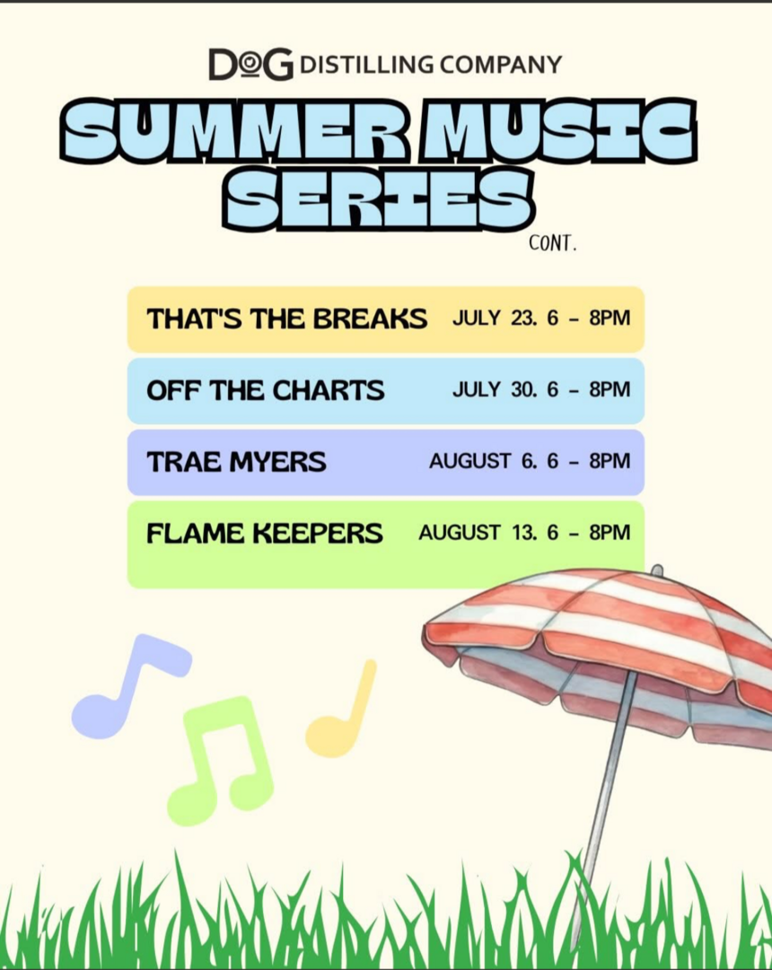 DoG Distilling Company Summer Concert Series - DoG Distilling Company Summer Concert Series